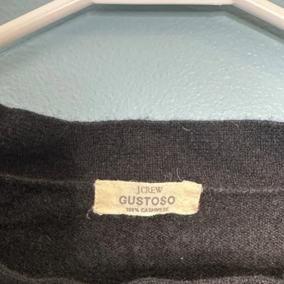 J.CREW- Elegant Black Women's 100% Cashmere Sweater - Picture 4 of 6